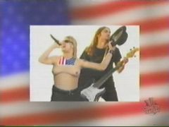 If the American Flag was smaller, Kid Rock's Man Titties Wold Show.